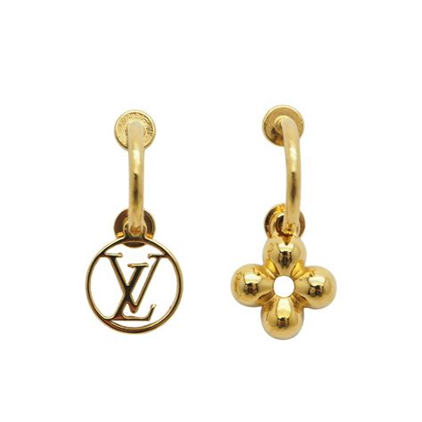 blooming earrings louis vuitton|Louis Vuitton monogram earrings.